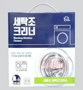 홈워시 세탁조 크리너 503ml x 6개 (액체) - 일반 드럼겸용, 1세트