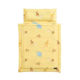 아리베베 사계절 어린이집 낮잠이불 분리형 세트, 화이트 베어