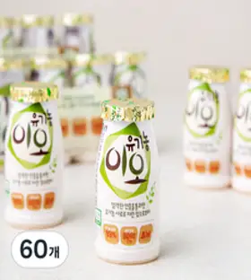 남양이오 유기가공식품인증 요구르트, 80ml, 60개