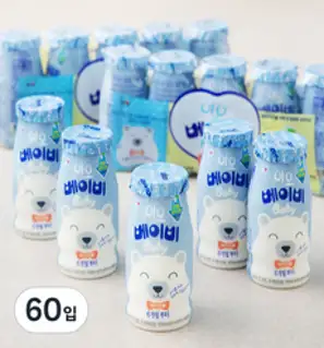 남양이오 베이비 요구르트, 80ml, 60입