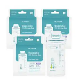 마더케이 일회용 변온젖병비닐팩 250ml, 60매, 3개