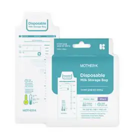 마더케이 일회용 변온젖병비닐팩 250ml, 60매, 1개