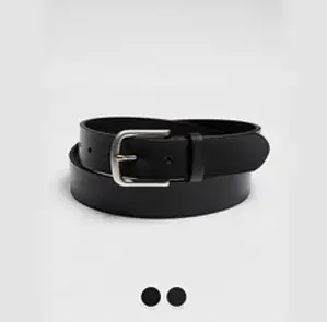 [지오다노] 130004 베이직 레더 벨트