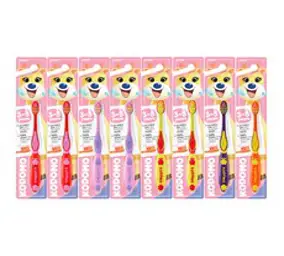 코도모 유아칫솔 3~5세 나비, 랜덤 발송, 8개, 1개입