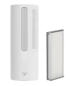 파세코 정속형 창문형 에어컨 방문설치 PWA-2250W, PWA-2250W (화이트), 기본+모헤어 추가키트98cm