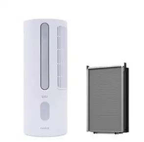 파세코 프리미엄 창문형에어컨 방문설치 PWA-3400W, PWA-3400W(패브릭 실버), 기본+이지 추가키트56cm