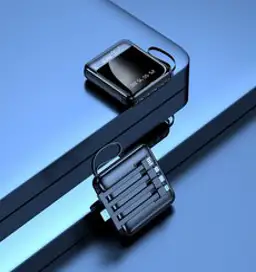 스피디 일체형 미니 도킹 보조배터리 아이폰, SPE-B2PA5GPQ8P(8핀), 화이트