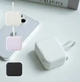 PYHO 최신형 쾌속 마그넷 보조배터리, 녹색 10000mAh