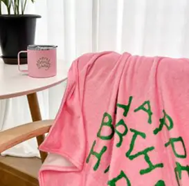 해리포터 무릎 담요 책상 미니 에어컨 담요 해피버스데이 해리