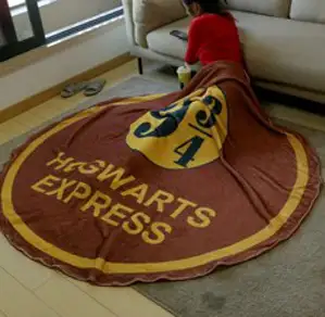 해리포터 9와 4분의 3 플랜지 융단 TV 오피스 낮잠 에어컨 1인용 담요 현물