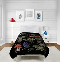 해리 포터 허브로지 담요 - 60 x 90인치 아동용 침구 - 퇴색 방지 슈퍼 소프트 플리스(공식 해리 포터 제품)