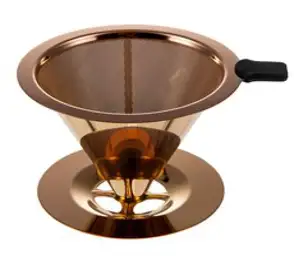 칼딘 홈카페 티타늄 핸드드립 패키지 T2 + 원목 커피 그라인더 세라믹 핸드밀 KC-7, 실버 + 블랙 + 로즈골드 + 갈색, 1세트