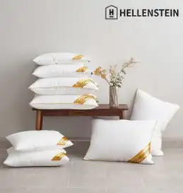 [헬렌스타인] ★롯데단독 구성&특가★ 3개 SET 다운필 베개 50x70 (2p+1p증정, 구성:다운필 낮은 베개(800g)