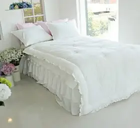 그래이불 부드러운 드레시한 코튼 60수 사계절 호텔침구 차렵이불 Q