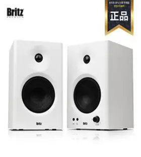 브리츠 BR-Monitor4 스튜디오 모니터 스피커, 화이트