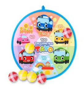 바니랜드 타요 소프트 안전 다트, 혼합색상