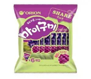 오리온 마이구미 포도 259g x12, 12개