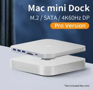 맥미니 M1 도킹스테이션 10Gbps스피드 M.2 듀얼하드, MC25 Pro