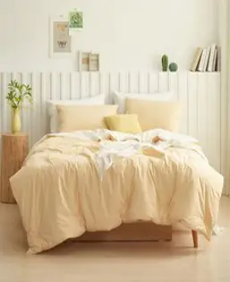 [박홍근홈패션] NEW 컴포트 버터 60수 고밀도 바이오워싱 면100 차렵베개세트S