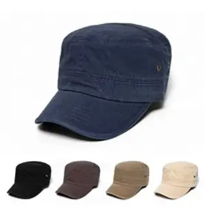 커먼하우스 (빅사이즈) 워싱 밴드 군모 남자 대두모자 큰머리 밀리터리캡