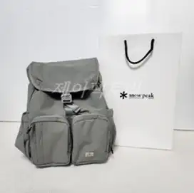 스노우피크 국내매장판 S23FUCBP22 캠플 백팩 1.2 Light Khaki