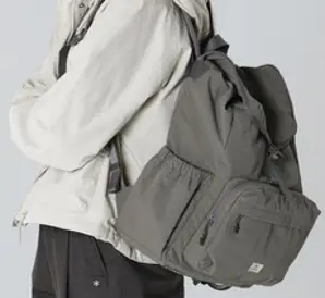 스노우피크 어패럴 S23FUCBP21 캠플 백팩 15L Dark Khaki