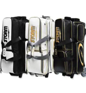 [마이볼링] 스톰 볼트 3볼롤러백 (2024) / 볼링가방 볼링용품, 레드블랙