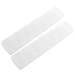 세븐스타 휴대용 7칸 약통, 2개