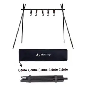 샤인트립 캠핑 인디언행어 (후크고리+전용파우치) 블랙