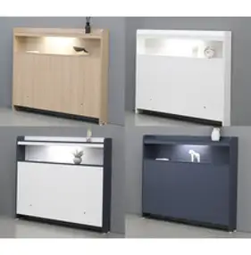 LED조명 선반 침대헤드보드 슈퍼싱글 퀸, 오크