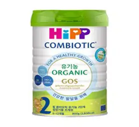 힙 유기농 콤비오틱 분유 2단계, 800g, 1개