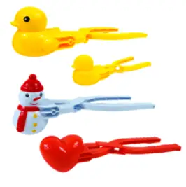 워니별 (7개 세트) 특대형 오리눈집게 스노우볼메이커/색상 랜덤/현물발송, 7개 세트 (해운)