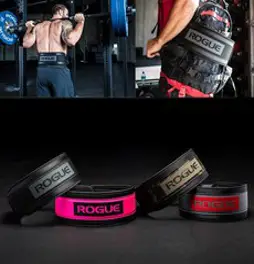 로그피트니스 USA 나일론 리프팅 벨트 크로스핏 역도벨트, 블랙/그레이