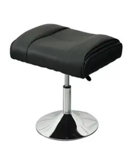 21세기트랜드 중역 발받침 의자, 블랙