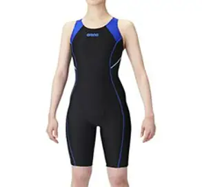 arena 아레나 여자 실내 수영복 반신 4부 선수용 LAR-1200W