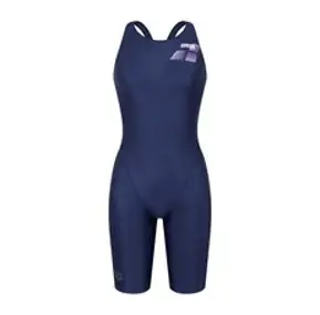 아레나 인터락 선수 4부 반신 레이서백 원피스 수영복 A3SL1CE62