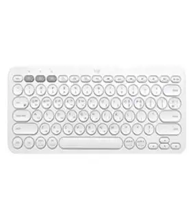 로지텍 블루투스 멀티 디바이스 키보드, 퓨어화이트, K380