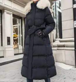 롱패딩 여성 따뜻한 롱패딩 롱 후드 코트 저온내한 국내배송