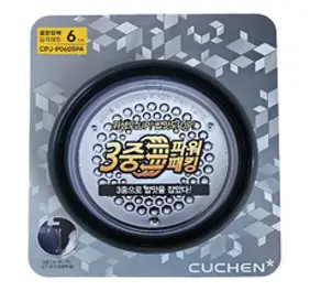 쿠첸 6인용 압력 밥솥 CJS-FA0605V 전용 고무 패킹 CPJ-P060SPA, 1개