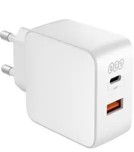 TOOCKI PD pps 100W 3포트 C타입 GaN 초고속 충전기 한국형 플러그, 그레이, 1개