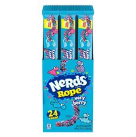너드 로프 레인보우캔디 Nerds Rope 26g 24개입, 24개