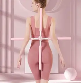 재미어트 스파인코렉터 바로폼 필라테스기구, 블랙, 1개