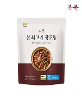 본죽 쇠고기 장조림, 120g, 3개