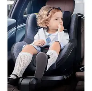 [브라이텍스]듀얼픽스 플러스 아이사이즈 블랙 신생아 회전형 카시트[ISOFIX]