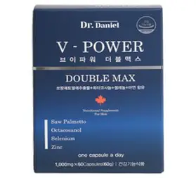닥터다니엘 브이파워 더블맥스 60g, 60정, 1개