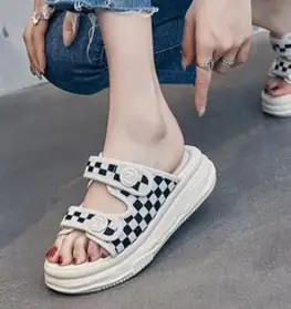 샤넬 벨크로 샌들 맞춤 비브람 밑창 밑창보강 신발밑창 아웃솔 앞굽 뒷굽, 앞굽+뒷굽 한쌍 블랙, 1개