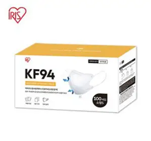 아이리스 KF94 국내생산 새부리형 마스크 개별포장 소형100매