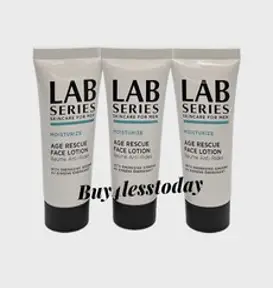 LAB SERIES 3 랩 시리즈 모이스처라이즈 에이지 레스큐 페이스 로션에 활력을 불어넣는 인삼 20ml씩