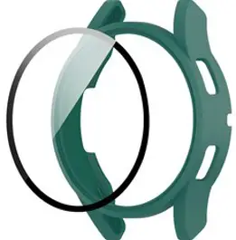 디지지 갤럭시워치 호환 풀커버 하드케이스, 그린, 44mm