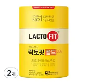 [락토핏] [6통] 종근당건강 코어맥스(2g*60포*6통), 120g, 6개